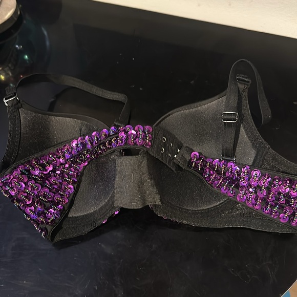 Purple sequin bra - Picture 2 of 2